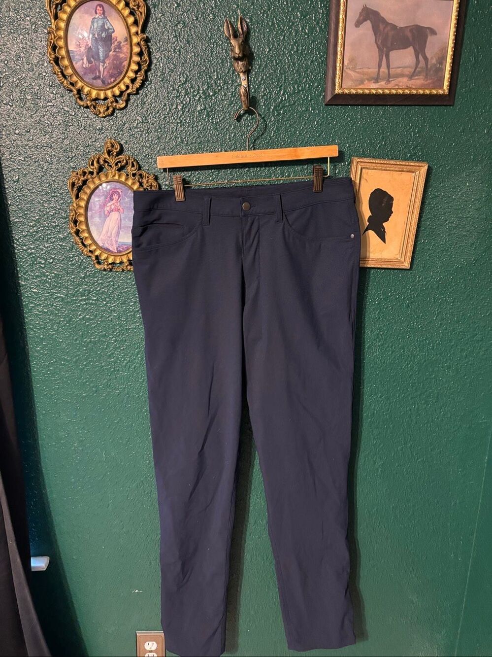 Lululemon Blue Performance Formal Pants Sz 33x35